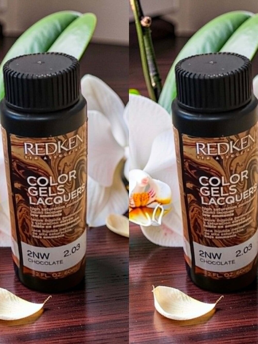 Redken Color Gels Lacquers 2NW Chocolate 2 oz_ 2 units